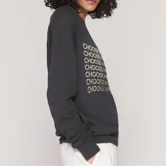 | Spiritual Gangster | Happy Old School Sweatshirt. Size S. - Picture 2 of 7